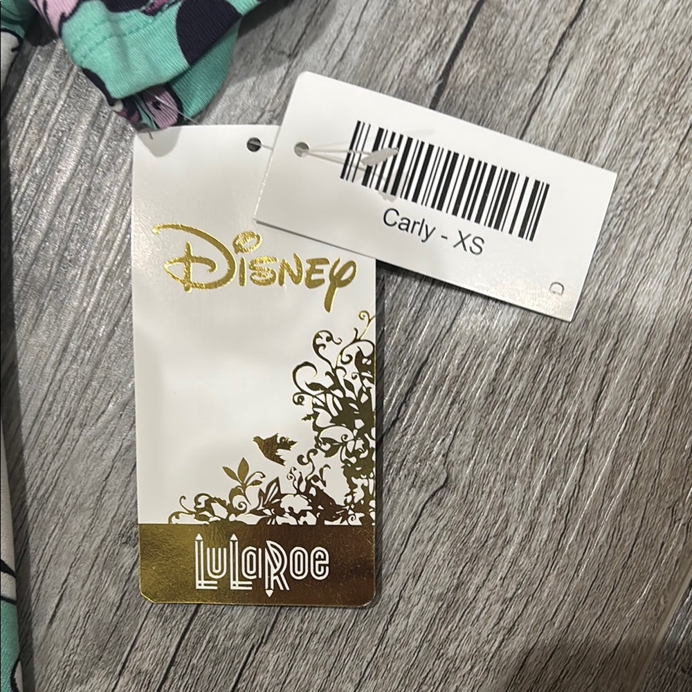 Lularoe Mickey Mouse Patterned Dress Size XS NWT!! - Picture 2 of 5